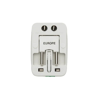 Adaptador de Viagem Universal - Compatível com Tomadas de 150 Países